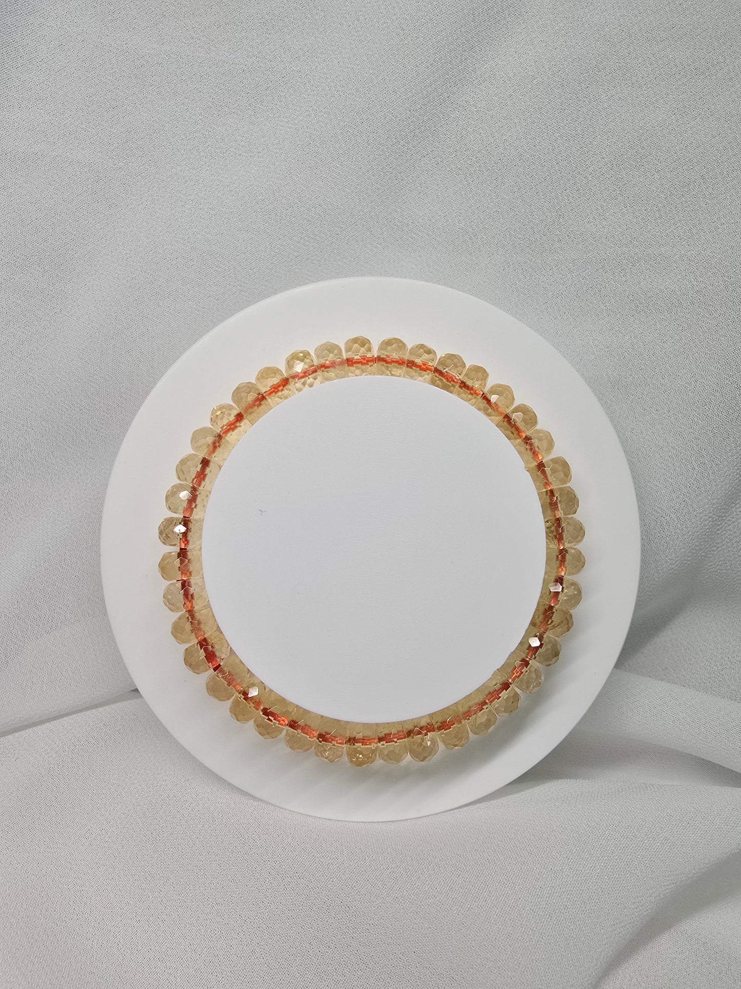 Citrine Abacus Bracelet