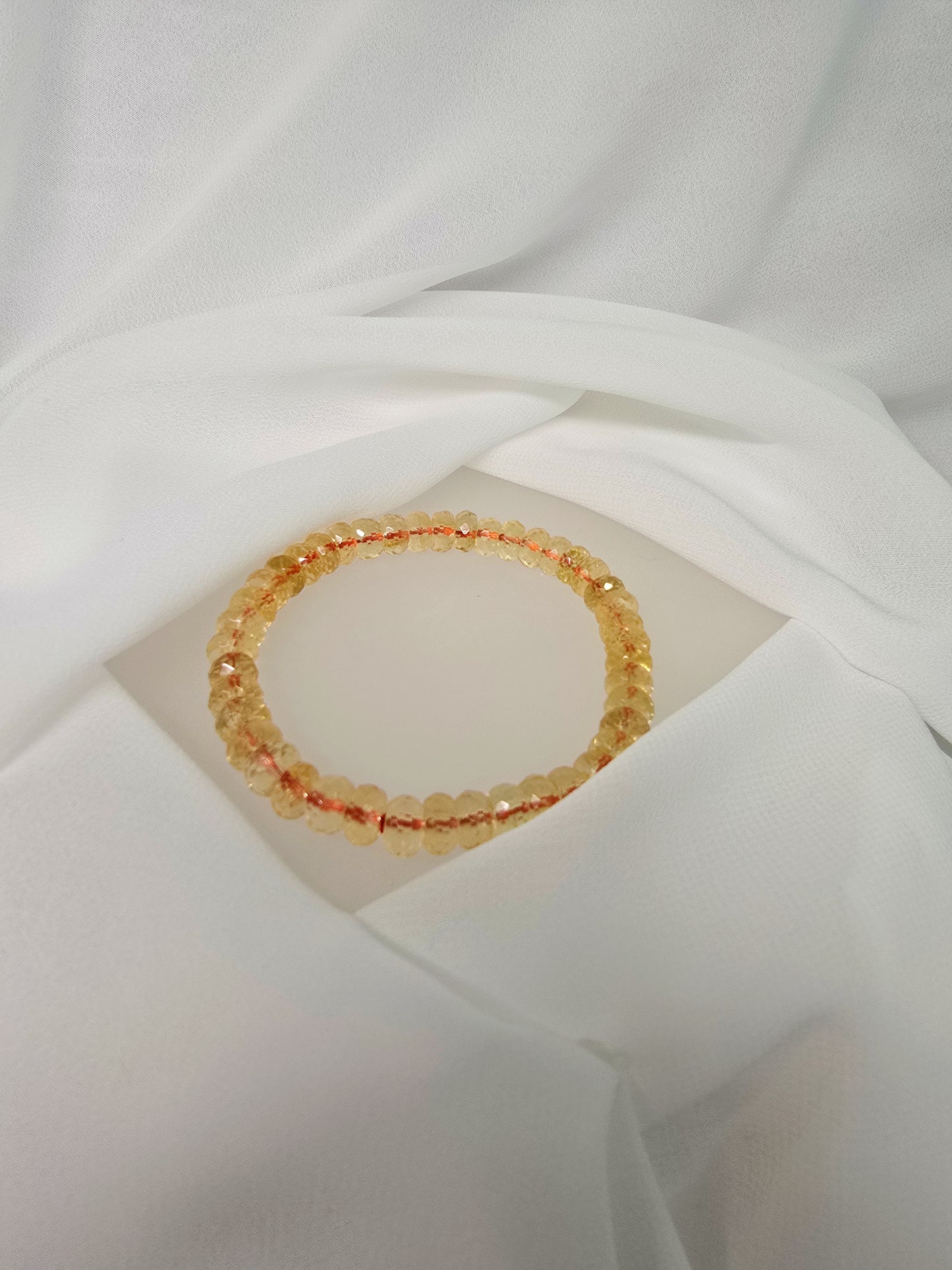 Citrine Abacus Bracelet